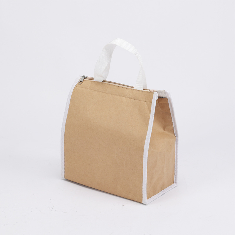 Lancheira de papel isolada